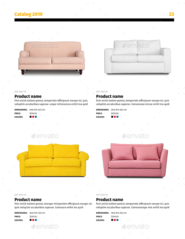 Catalog 40 Pages, Print Templates GraphicRiver